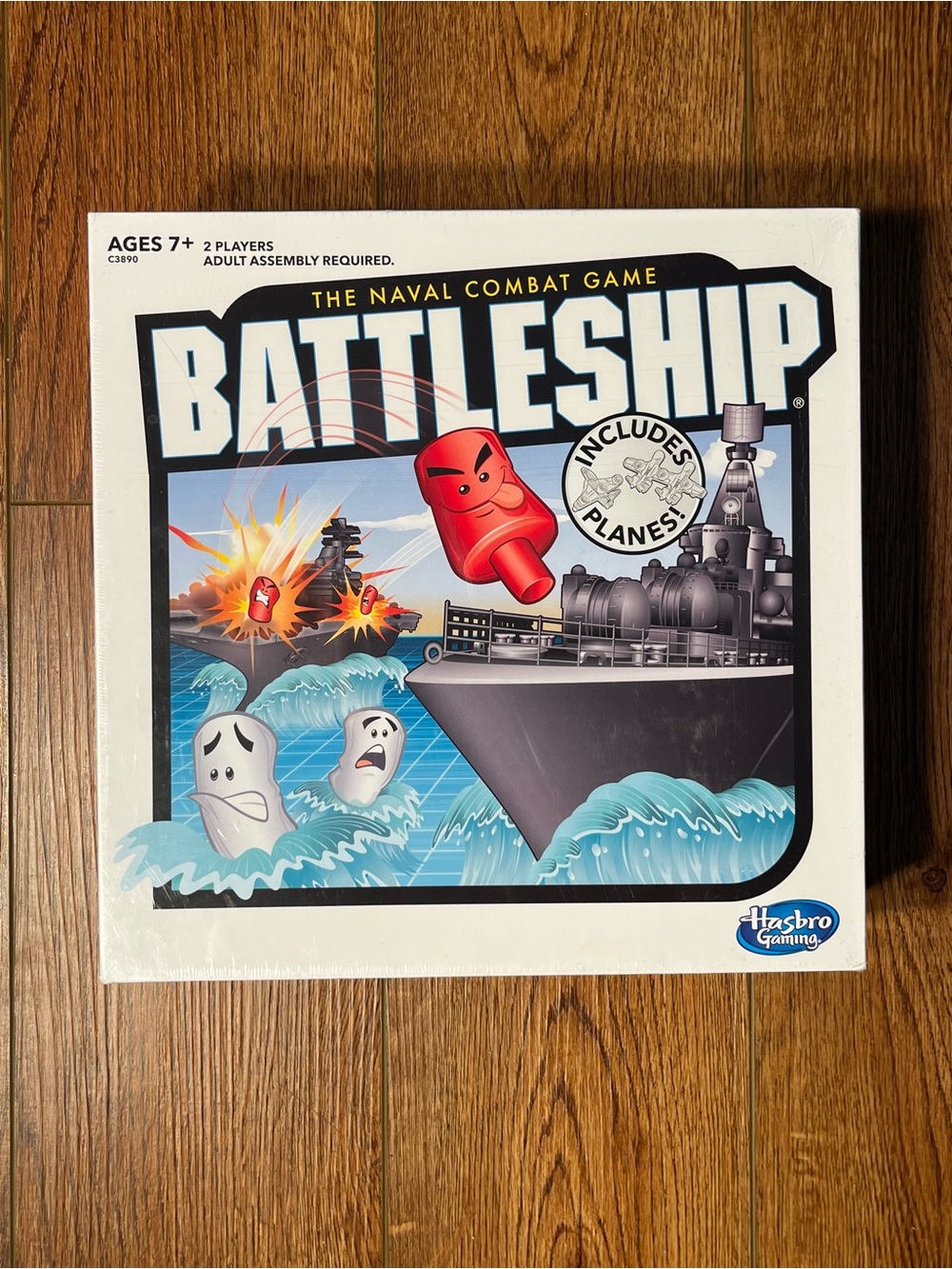 Hasbro Gaming Battleship With Planes Strategy Board Game (C3890)
